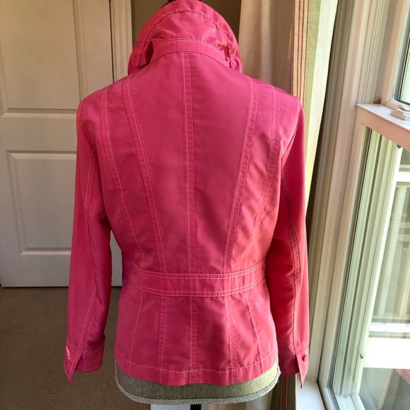Tribal Hot Pink Nylon Jacket - Picture 3 of 8